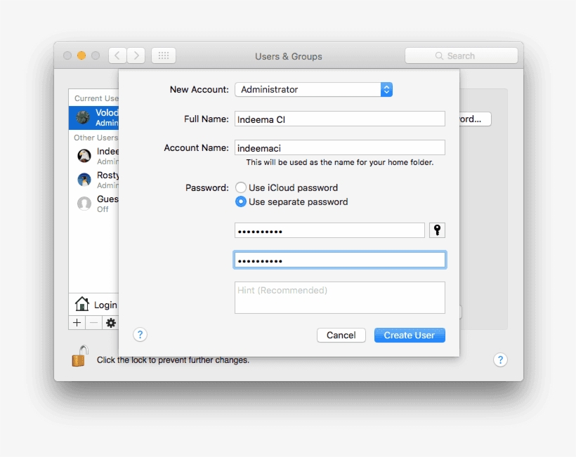 Create User 1, transparent png