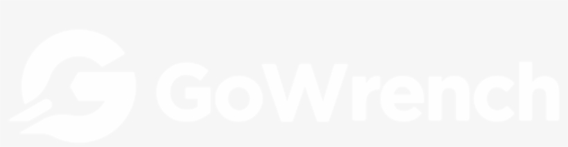 Gowrenchlogowhite-1, transparent png