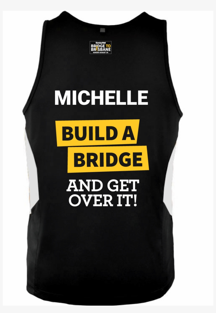 Youth Black Personalised Singlet, transparent png