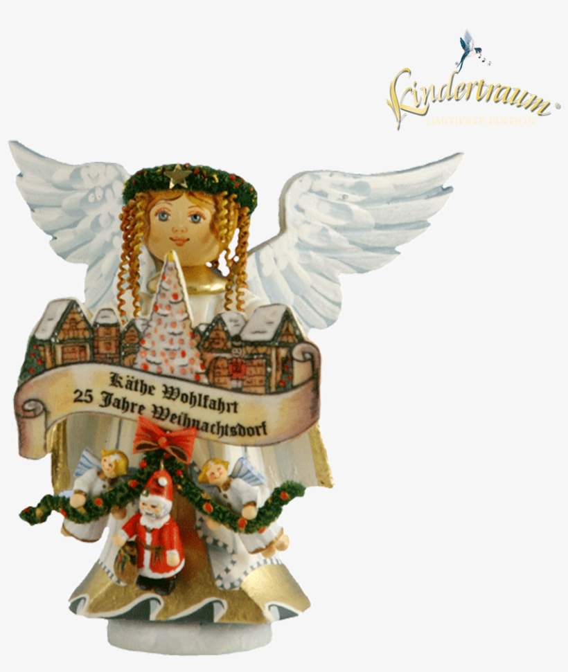 Heavenly Music- Angel "25 Years Christmas Village", transparent png