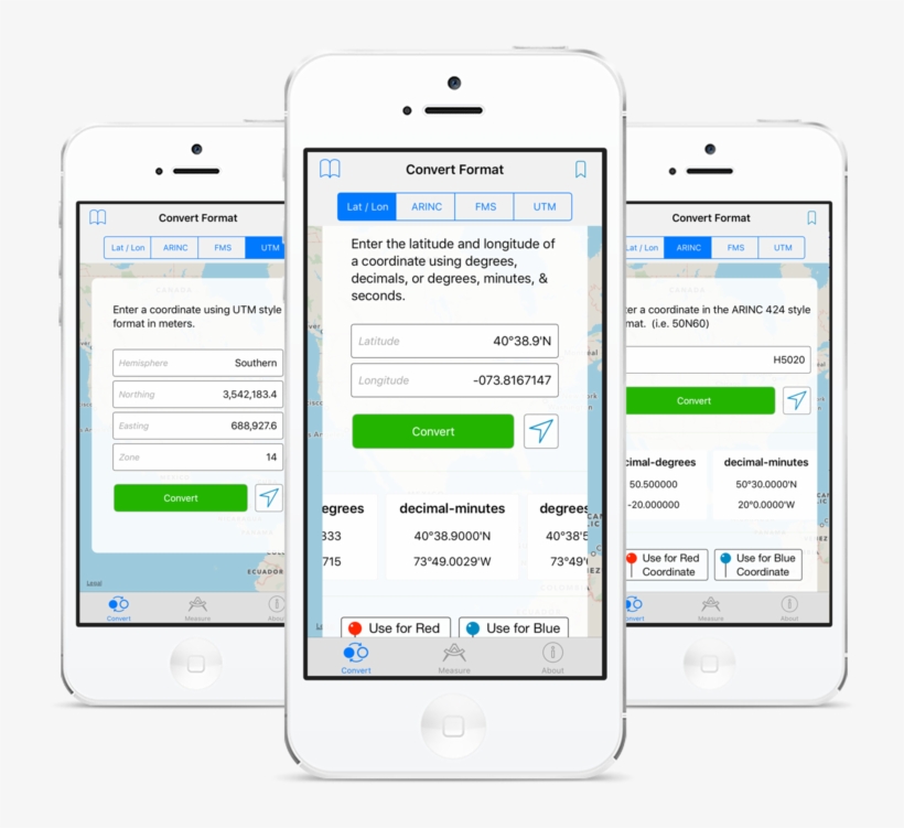 Gps Coordinate Converter Convert On Iphone, transparent png