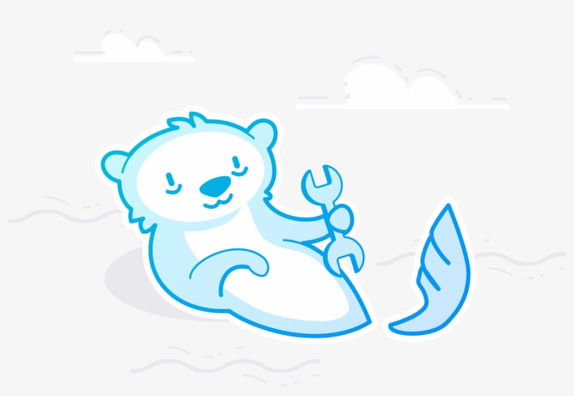 Otter@4x, transparent png