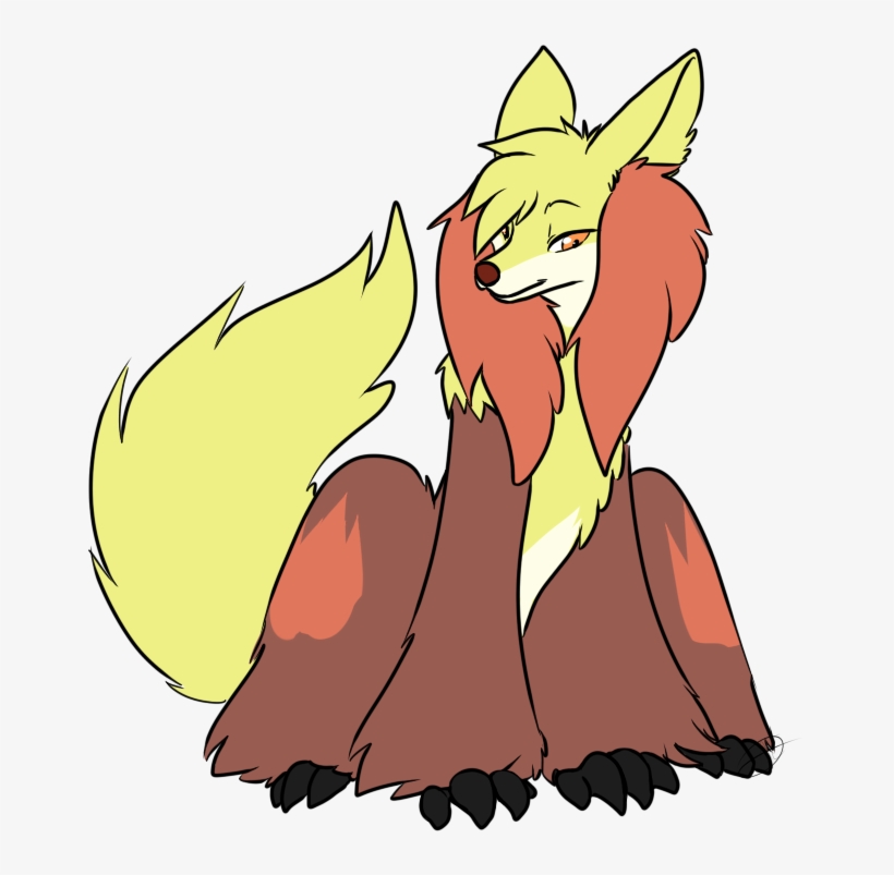 Moriarty The Delphox, transparent png