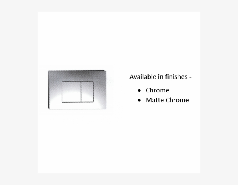 R&t Rectangle High Button Jb60 Dual Flush, transparent png