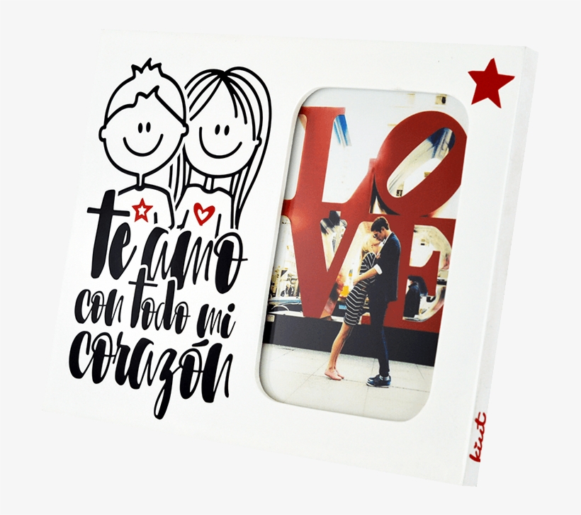 Portarretrato Te Amo A16149-bb419 - Cartoon, transparent png