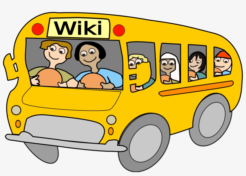 School Bus Illustration, transparent png
