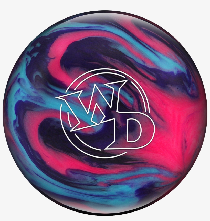 Columbia 300 White Dot Cotton Candy Bowling Ball - Bowling Ball, transparent png