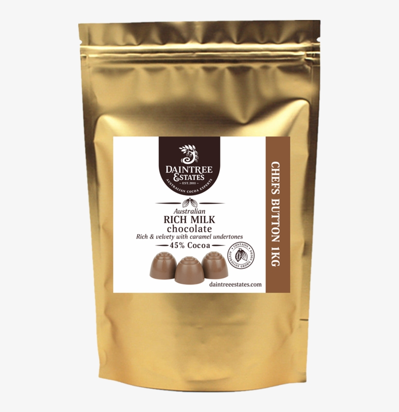 Chef's Buttons 1 Kg - Gold Foil Coffee Bag, transparent png