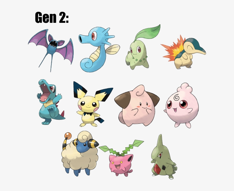 Nuzlocke New Johto Starters - Pokemon 1, transparent png