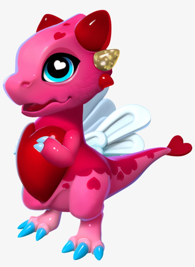 Hearts Dragon - Dragon Mania Legends Hearts Dragon, transparent png