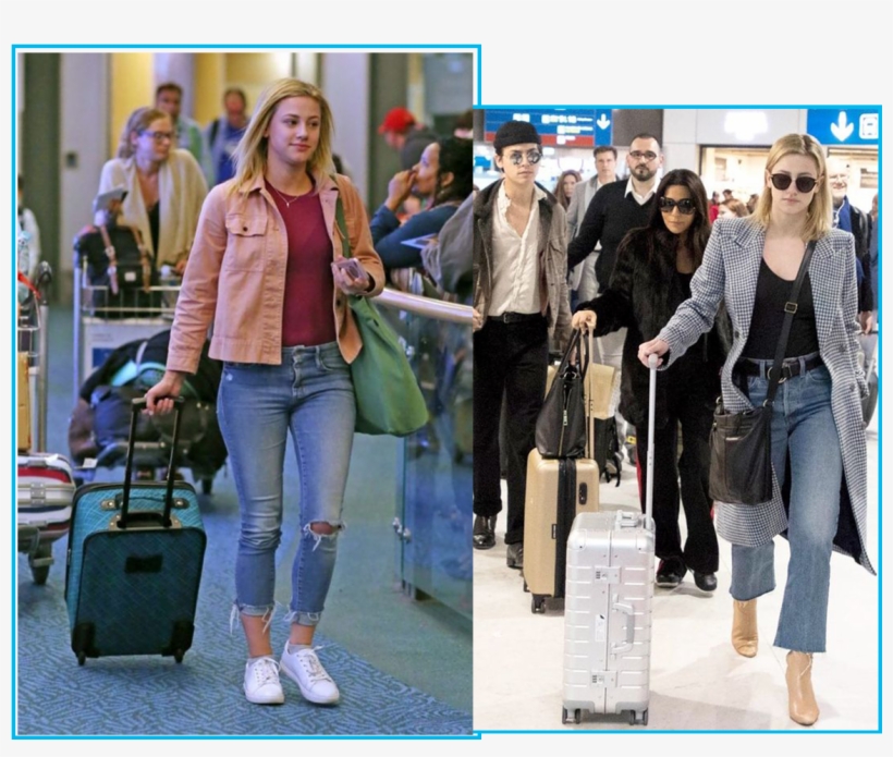 Lili Reinhart's Style - Lili Reinhart Cole Sprouse Paris, transparent png