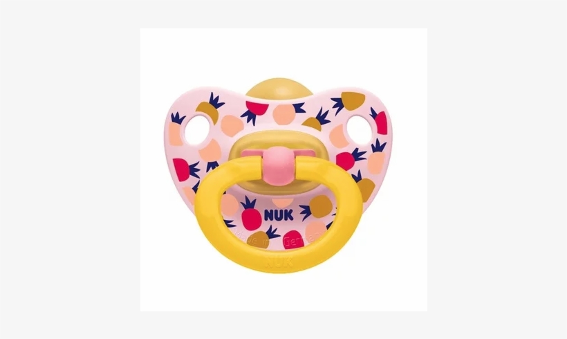 Nuk Classic Happy Kids Orthodontic Soother Rubber, - Nuk Schnuller Latex, transparent png
