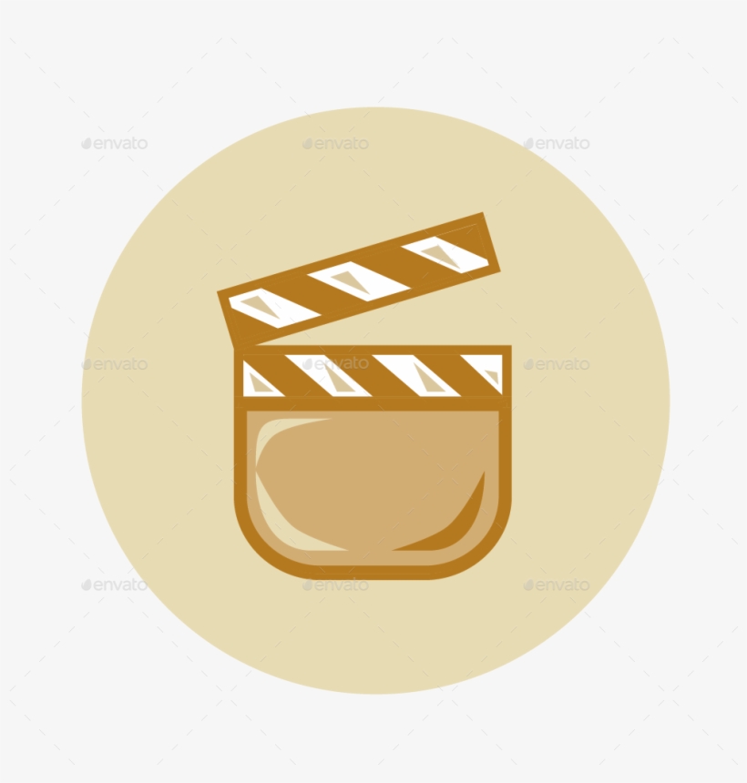 Png/1000x1000/clapper - Circle, transparent png