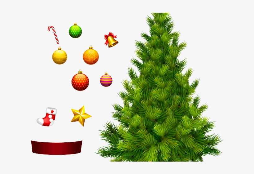Christmas Tree Png Transparent Images - Clipart Png Christmas Tree, transparent png
