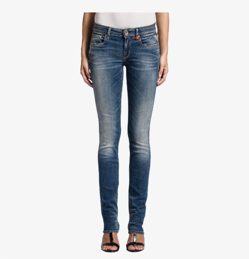 Replay Women S Vicki Straight Jeans Blue Blue Denim - Replay Women, transparent png