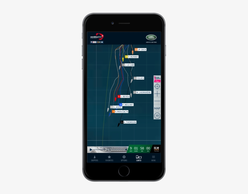 Replay The Vendée Globe With Georacing New Offshore - Samsung Galaxy, transparent png