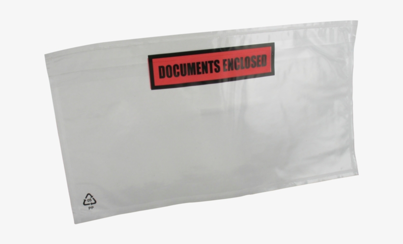 Envelope, Packing List Envelope, 122x225mm, - Tarpaulin, transparent png