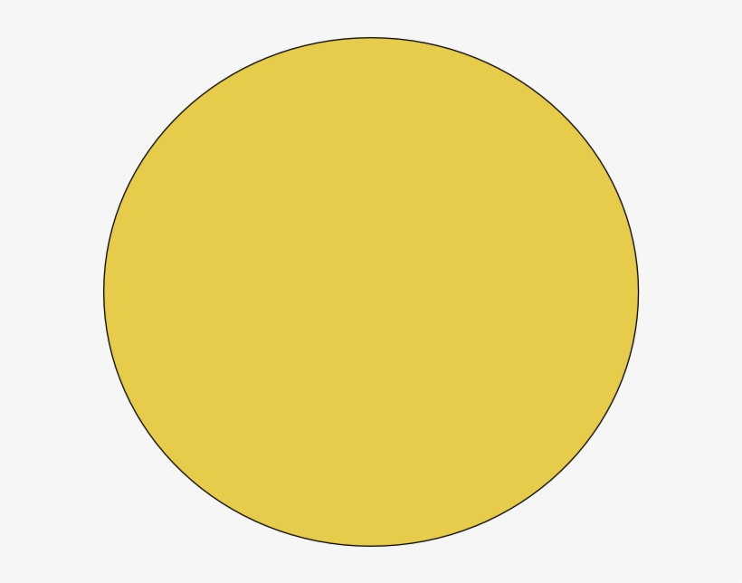 Blank Silver Coin Png - Yellow Circle Icon Png, transparent png