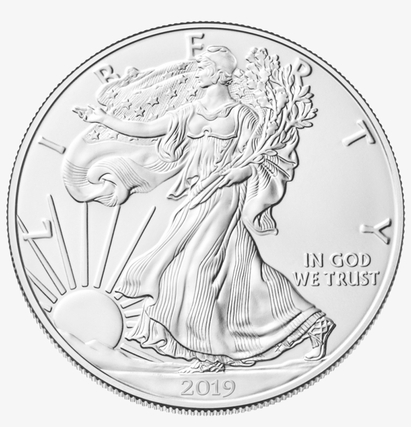 2019 Coins Are Here - 2018 American Silver Eagle, transparent png