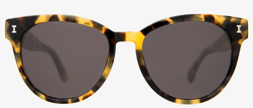 Illesteva York Tortoise Sunglasses, transparent png
