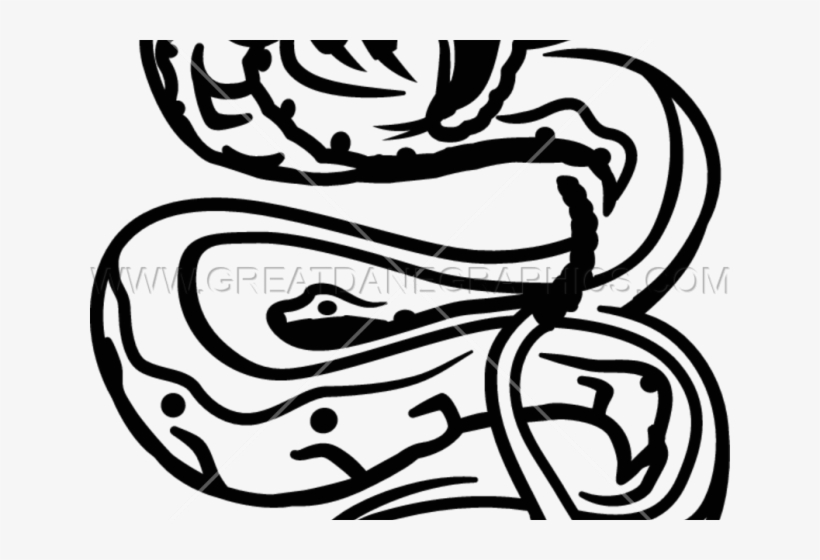 Snake Tattoo Clipart Transparent - Snake Draw Tattoo Png, transparent png