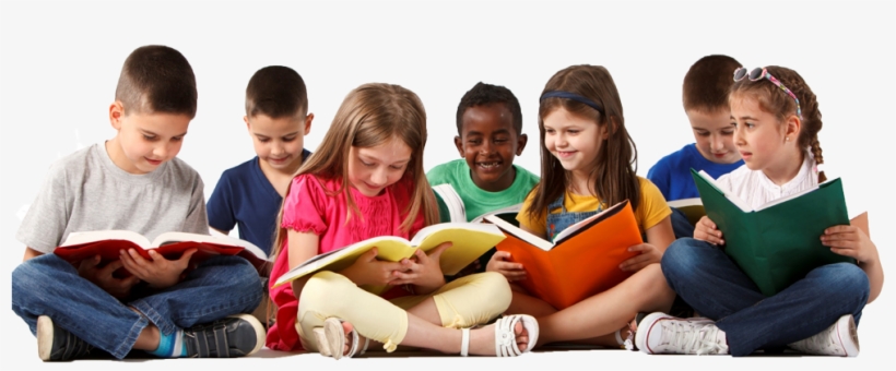 Through Reach Out And Read, Each Child Will Start Kindergarten - Children Reading, transparent png