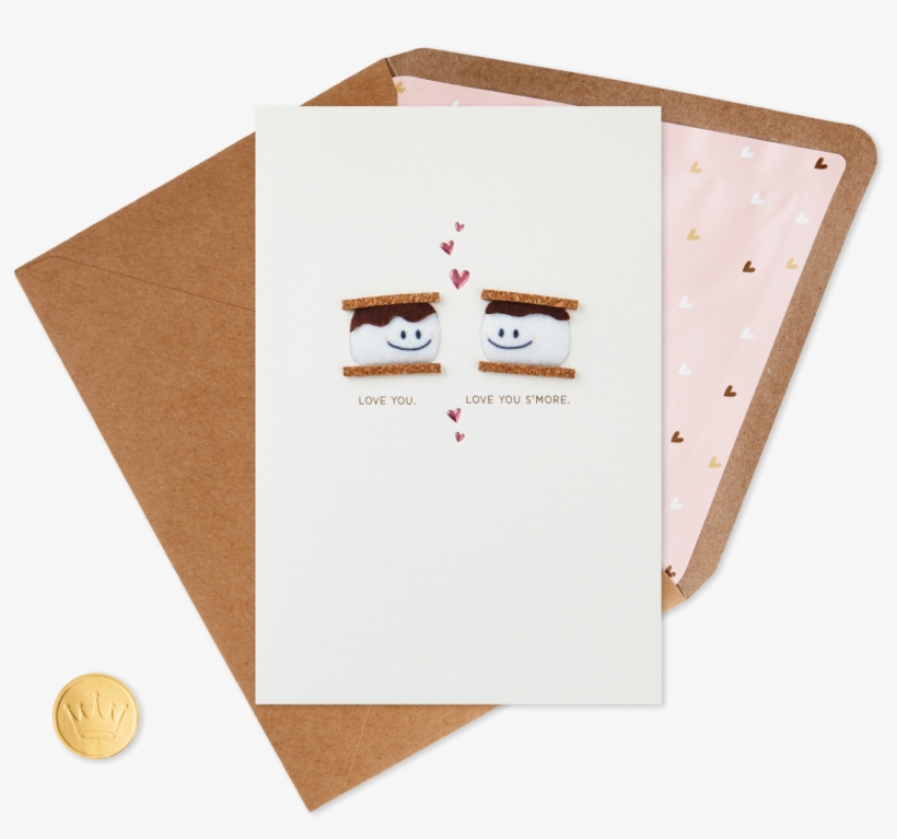 S'mores Love - Envelope, transparent png
