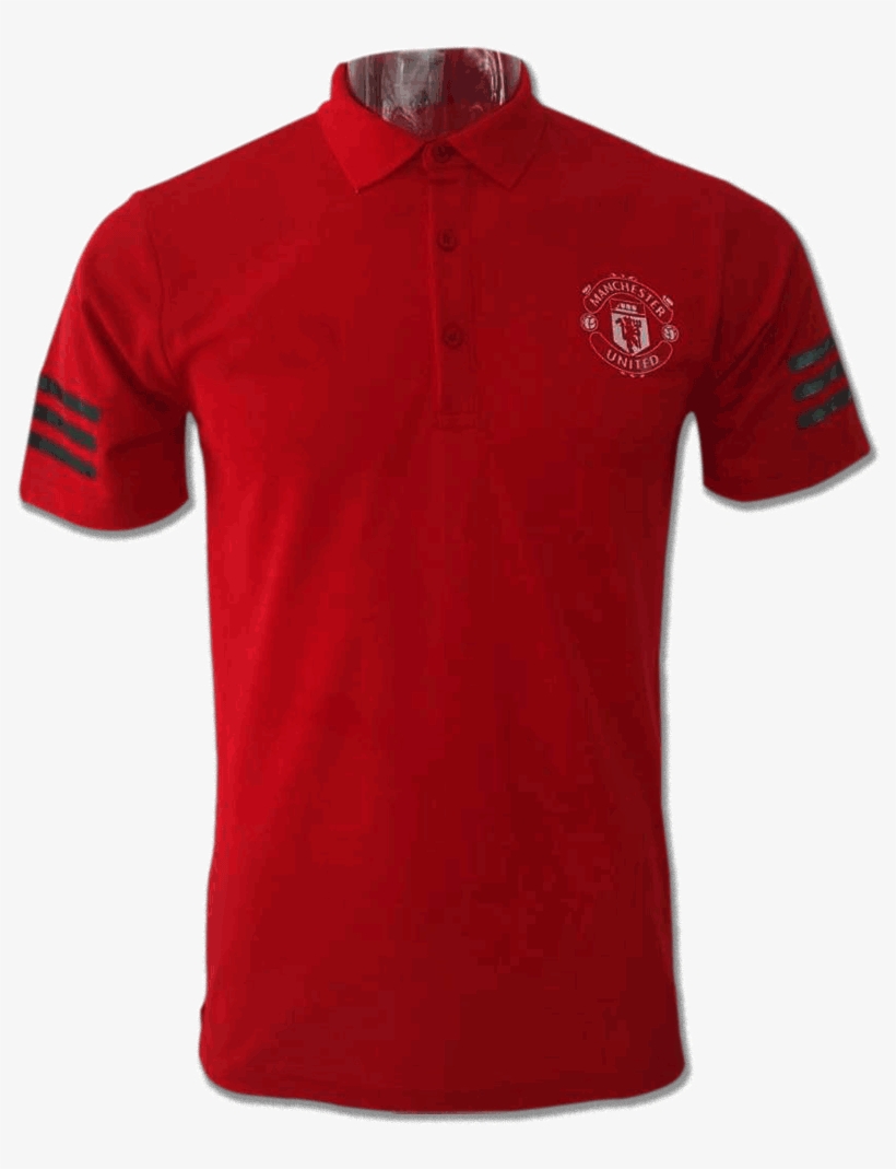 Manchester United Red Color Polo T Shirt - Manchester United Polo Shirt 2018, transparent png