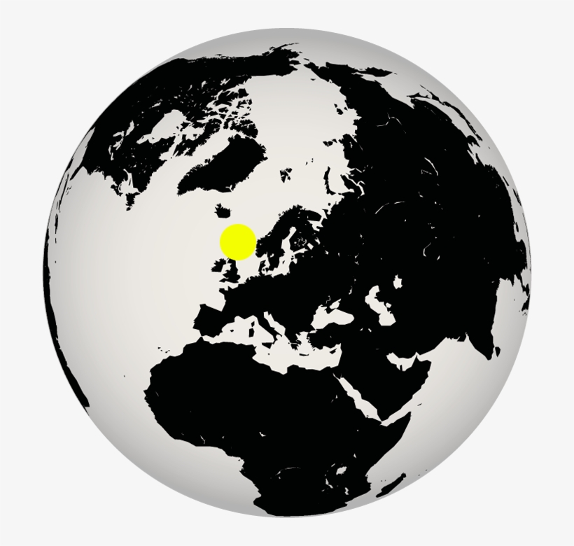 About Two Months Ago, I Temporarily Moved To Scotland - Austria In World Globe, transparent png