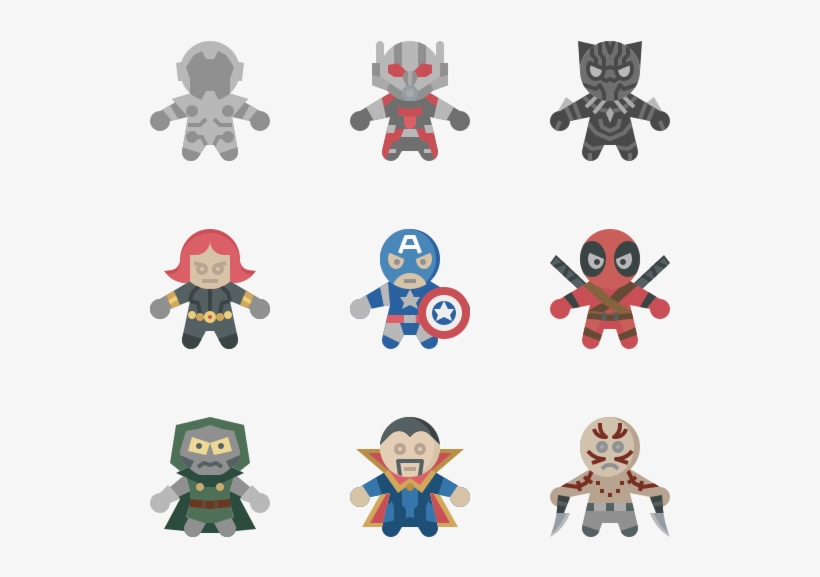 Superhero Avatars - Cartoon, transparent png