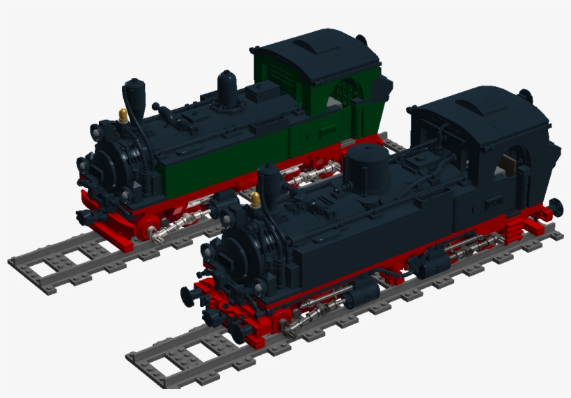 Comparisson Old Design And Updated Model - Locomotive, transparent png