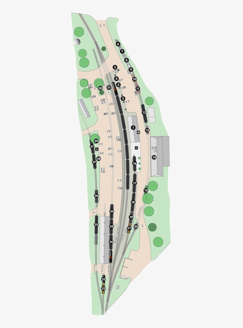 This Map Provides A Brief Overview Of The Trains, Equipment, - Plan, transparent png