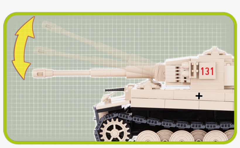 Cobi Tiger 131 Model Tank - Tiger I, transparent png