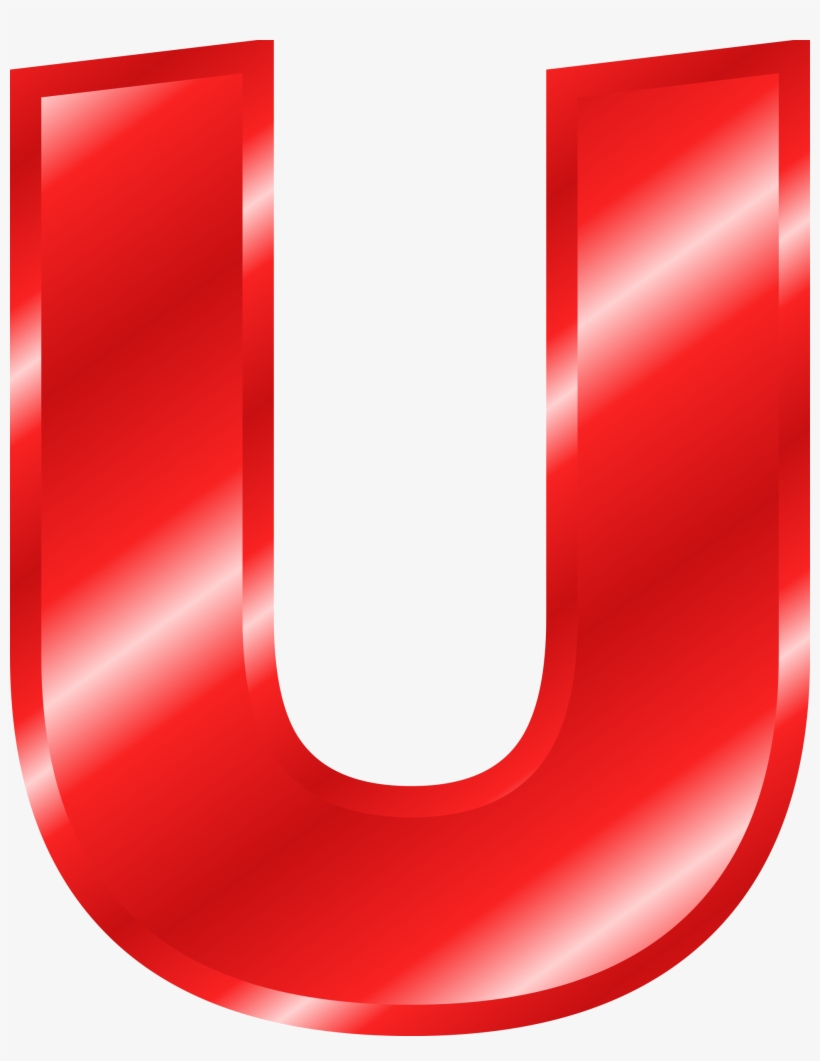 Big Image - Letras E Em Vermelho, transparent png