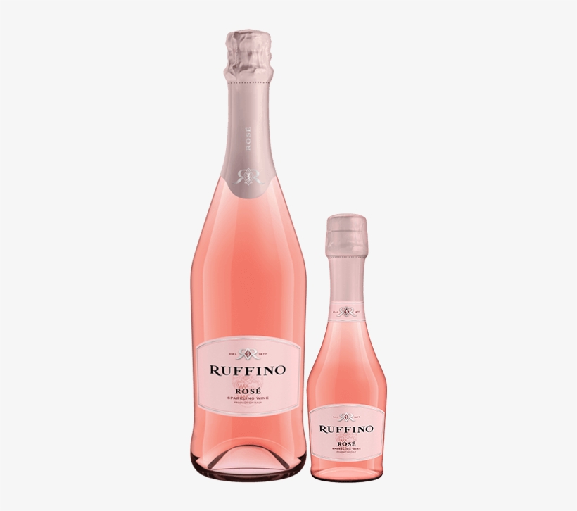 Sparkling Rosé - Ruffino Sparkling Rose, transparent png