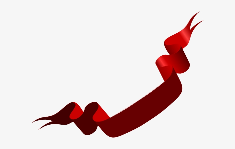 Big Red Cliparts - Big Red Ribbon Png, transparent png