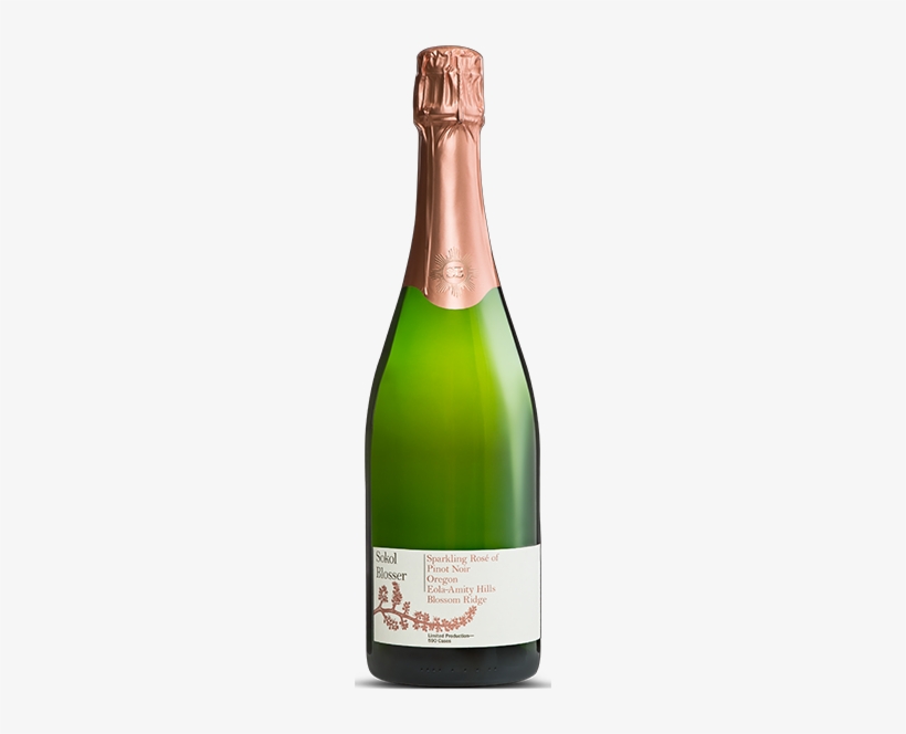 2014 Sparkling Rosé Of Pinot Noir - Northeast Sokol Blosser Lane, transparent png