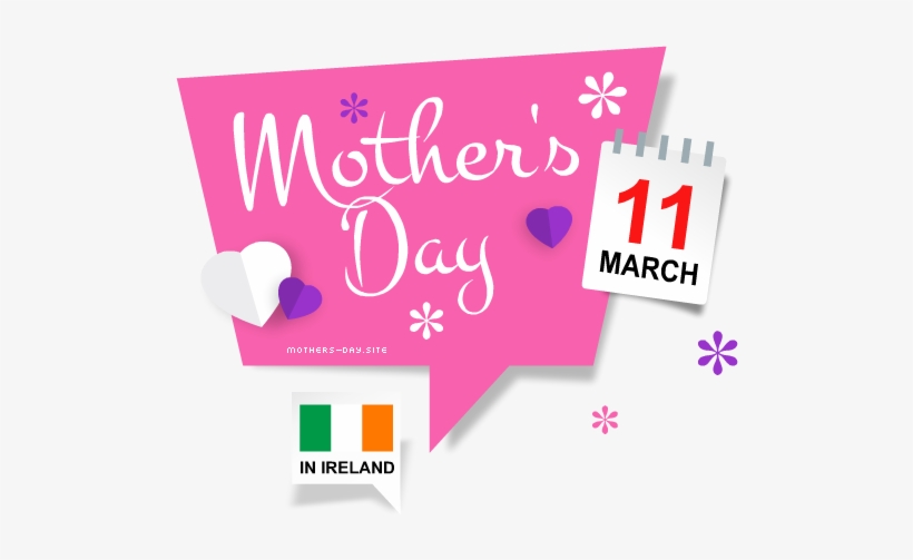 When Is Mother's Day 2017 In Ireland - Mother's Day In 2018, transparent png