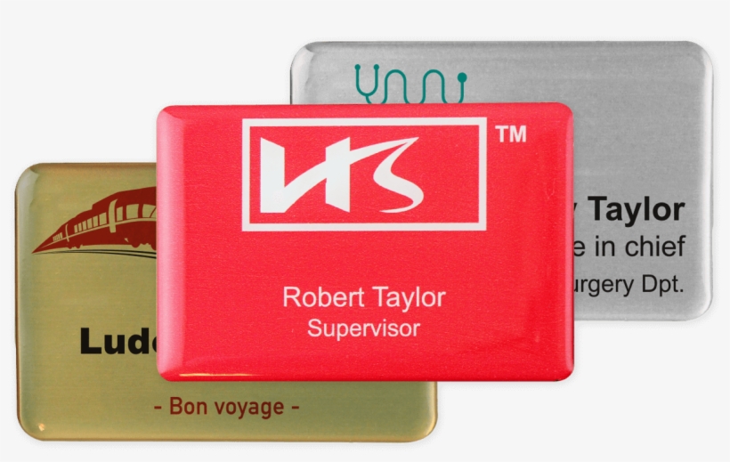 Premium Impress Name Badge, 75 X 50 Mm - Millimetre, transparent png
