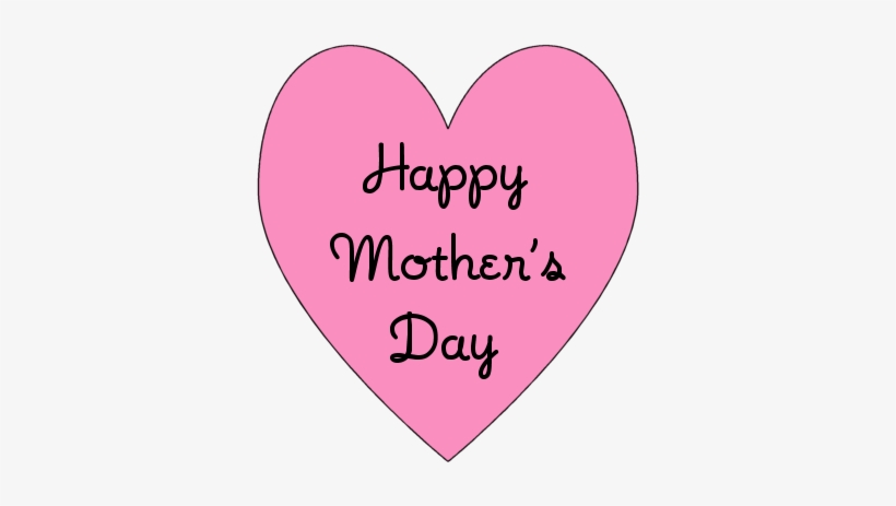 Mothers Day Clipart Special Day - Happy Mothers Day Heart Clipart, transparent png