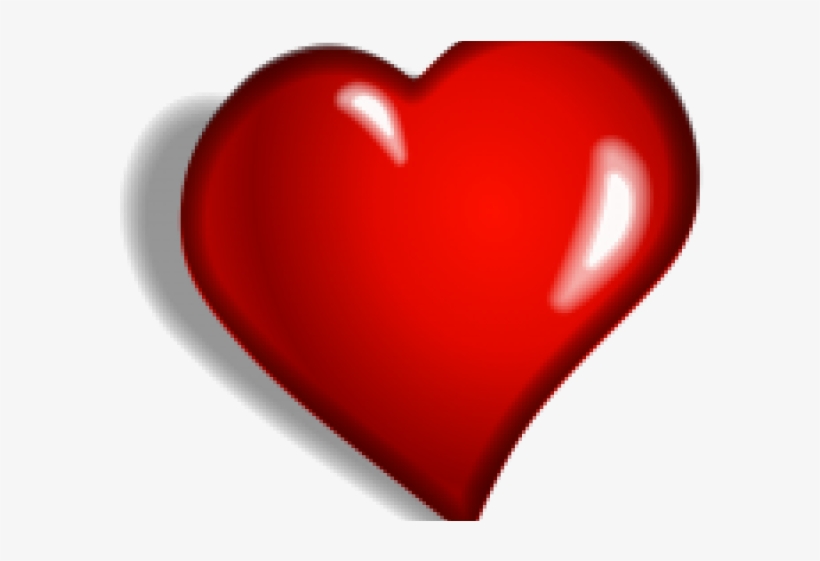 Big Red Heart Picture - Love Heart Valentines Day Greeting Cards, transparent png