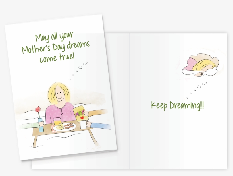 Happy Mother's Day Greeting Card - Cartoon, transparent png