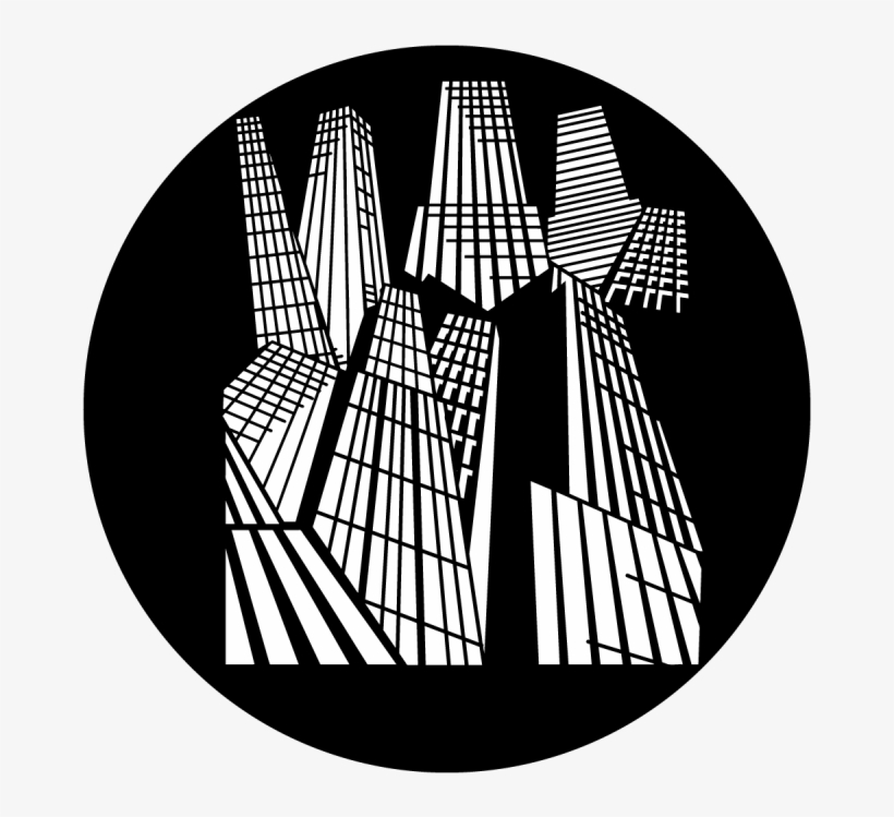 City Building Lights - Gobo, transparent png