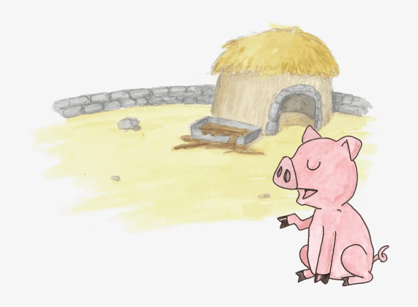 Mr Pig Talks To Bear - Cartoon, transparent png