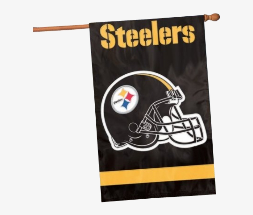 Nfl Pittsburgh Steelers Banner House Flag - Pittsburgh Steelers Cell Wallpaper Hd, transparent png