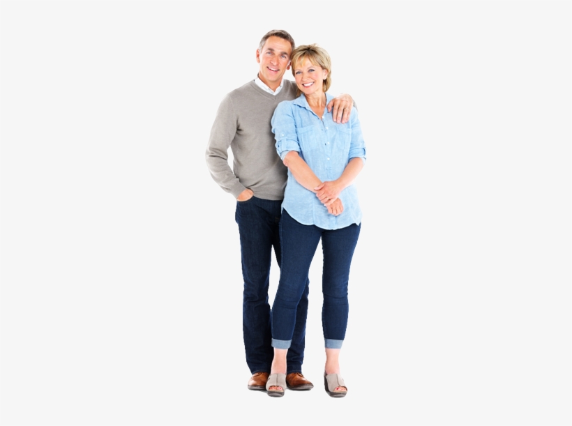 Happy Couple Standing - Insurance, transparent png