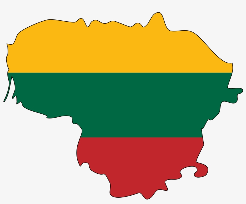 Steelers Png - Lithuania Map Png, transparent png