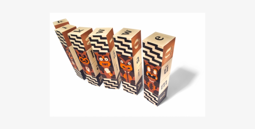 Kodo Kids Mä Ori Abc Blocks - Uncle Goose - Maori Alphabet Block Set, transparent png