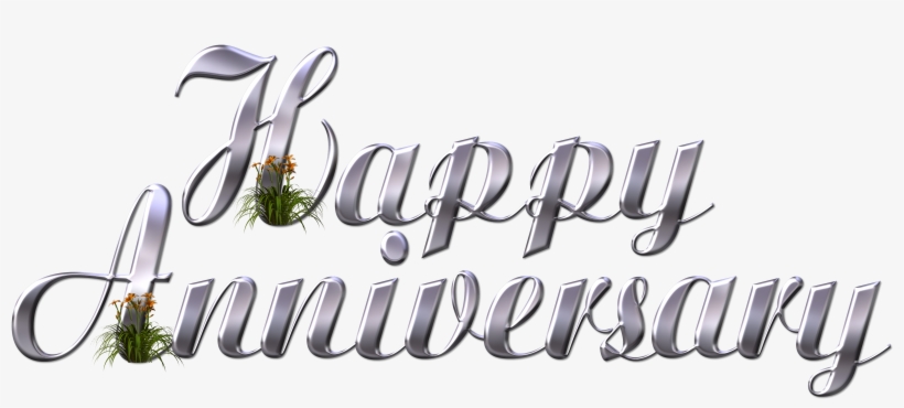 101 Church Anniversary Cliparts Free Download Clip - Happy Wedding Anniversary Text Png, transparent png