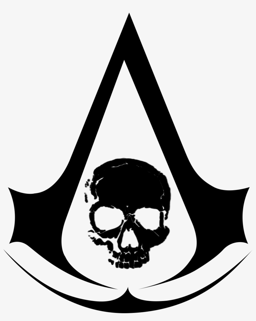 Graphic Free Assassin S Iv Black Flag Symbol Assassins - Assassins Creed 4 Logo, transparent png